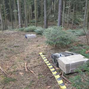 Peste 9.000 pachete țigări depistate la graniţa cu Ucraina