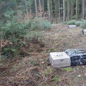 Peste 9.000 pachete țigări depistate la graniţa cu Ucraina