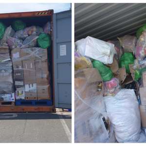 Încă un container cu deșeuri depistat în Portul Constanţa Sud Agigea