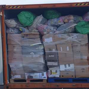 Încă un container cu deșeuri depistat în Portul Constanţa Sud Agigea