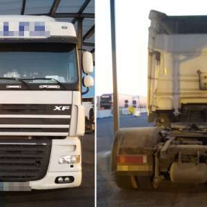 Cap tractor căutat de autorităţile din Bulgaria,  depistat de poliţiştii de frontieră de la P.T.F. Nădlac II