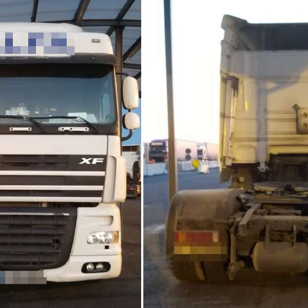 Cap tractor căutat de autorităţile din Bulgaria, depistat de poliţiştii de frontieră de la P.T.F. Nădlac II