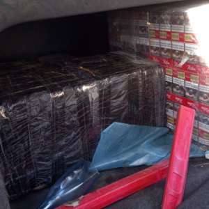 Țigări în valoare de 70.000 lei, confiscate la frontiera de nord