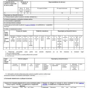  Raport de evaluare a implementarii Legii nr. 544/2001 in anul 2019