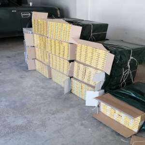 Aproximativ 40.000 de pachete cu țigări de contrabandă depistate la graniţa cu Ucraina
