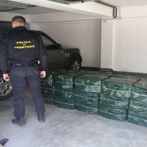 Aproximativ 40.000 de pachete cu țigări de contrabandă depistate la graniţa cu Ucraina