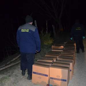 Peste 20.000 pachete țigări depistate la graniţa cu Ucraina