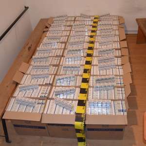 Peste 20.000 pachete țigări depistate la graniţa cu Ucraina