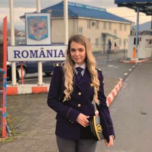 Agent de poliţie Adina Frasin – Sectorul Poliţiei de Frontieră Sighetu Marmaţiei