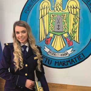 Agent de poliţie Adina Frasin – Sectorul Poliţiei de Frontieră Sighetu Marmaţiei