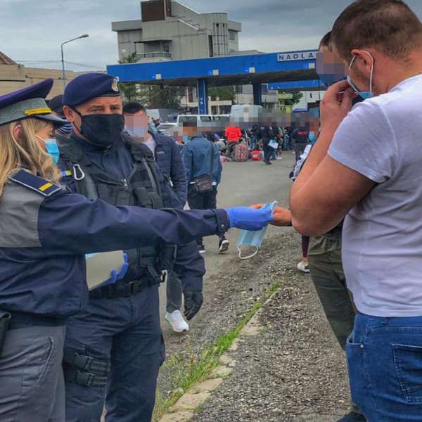 Măsuri în punctele de trecere a frontierei