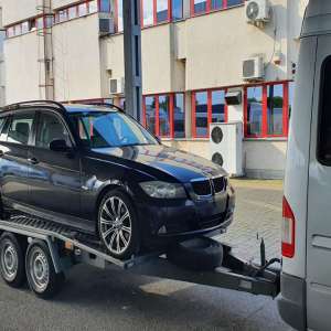 Autoturism furat din Belgia, descoperit la intrarea în țară