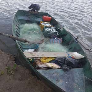 Infracțiuni de braconaj piscicol constatate de polițiștii de frontieră brăileni și gălățeni