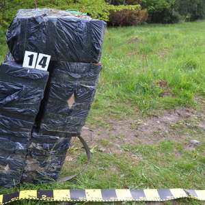Aproximativ 38.500 de pachete cu țigări de contrabandă, confiscate la frontiera de nord a României