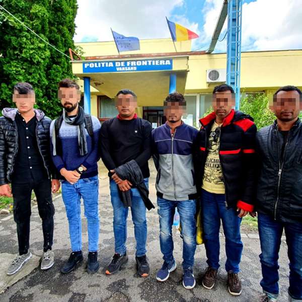 Şase cetățeni din Bangladesh și Afganistan, depistaţi la frontiera de vest