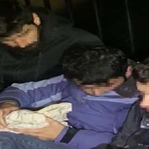 21 de cetăţeni din Siria şi Palestina, depistați ascunşi într-o autoutilitară la P.T.F. Nădlac II