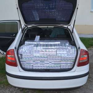 Țigări în valoare de peste 242.000 de lei, confiscate la frontiera de nord