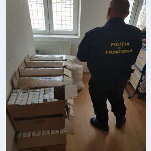Țigări în valoare de peste 242.000 de lei, confiscate la frontiera de nord