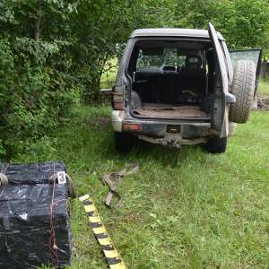 Ţigări în valoare de peste 122.000 lei, confiscate la frontiera de nord