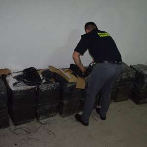 Aproximativ 17.500 de pachete cu ţigări de contrabandă, confiscate la frontiera de nord
