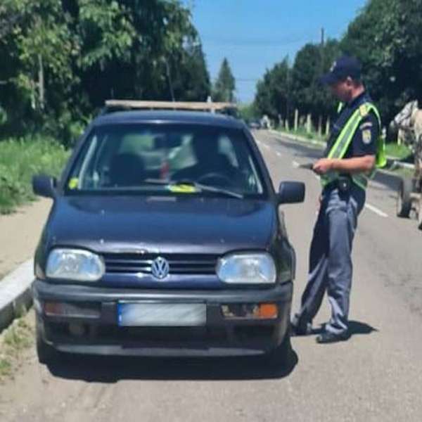 Botoşănean la volan sub influenţa băuturilor alcoolice