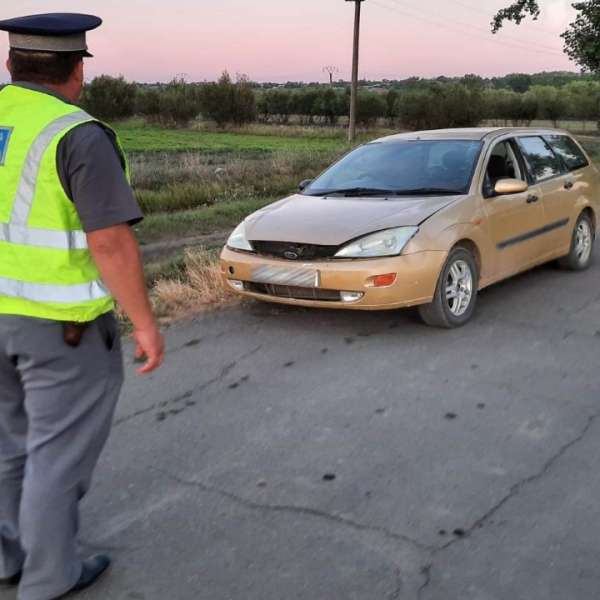 Sexagenar la volan, fără permis de conducere