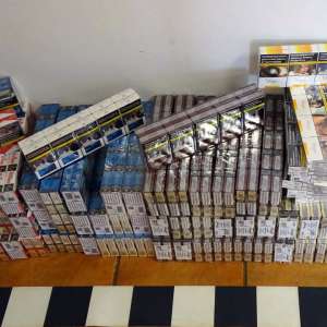 Alcool şi ţigări descoperite în P.T.F. Calafat