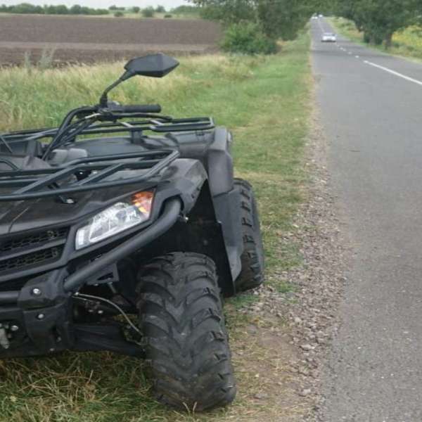 ATV radiat din circulaţie, depistat în trafic