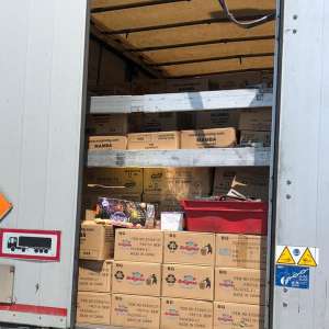 Peste 23.250 kg de materiale pirotehnice descoperite la P.T.F. Giurgiu