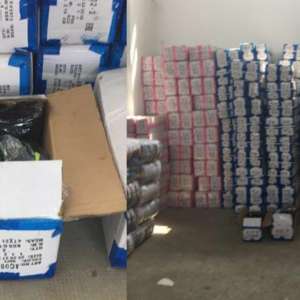 Aproximativ 67.000 de bunuri, susceptibile a fi contrafăcute, confiscate de polițiștii de frontieră din P.T.F. Calafat