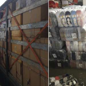 Aproximativ 67.000 de bunuri, susceptibile a fi contrafăcute, confiscate de polițiștii de frontieră din P.T.F. Calafat