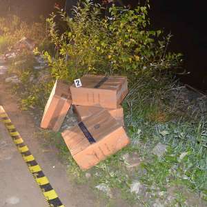 12.500 pachete cu țigări de contrabandă confiscate de polițiștii de frontieră