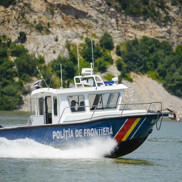 Zeci de kg de peşte, confiscate de polițiștii de frontieră tulceni