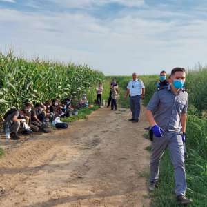 Paisprezece cetățeni din Irak și Siria, opriți la frontiera cu Ungaria