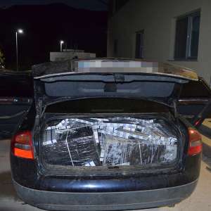 În ultimele 24 de ore, polițiștii de frontieră au confiscat 16.450 pachete țigări