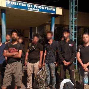 Douăzeci de cetăţeni din Siria, Irak şi Algeria, depistați de poliţiştii de frontieră arădeni