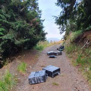 Țigări în valoare de 65.000 lei confiscate la frontiera de nord