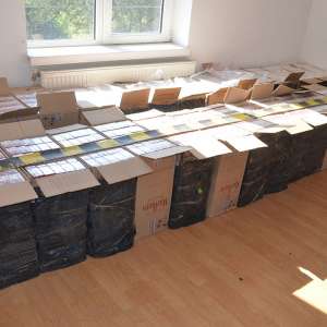 15.000 pachete cu țigări de contrabandă, confiscate la frontiera de nord