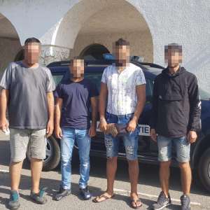 Patru cetăţeni din Siria, depistaţi în zona de competenţă a S.P.F. Borș