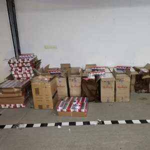 Un cetățean român cercetat pentru contrabandă și 21.000 de pachete cu țigări  confiscate la frontiera de nord a României