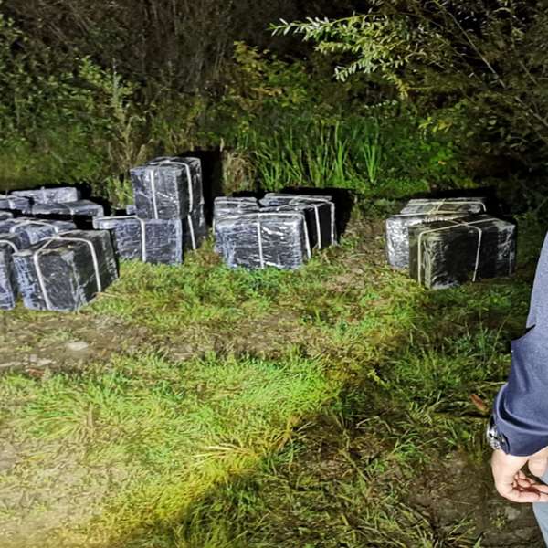 Un cetățean român cercetat pentru contrabandă și 21.000 de pachete cu țigări confiscate la frontiera de nord a României