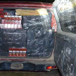 Aproximativ 26.000 pachete țigări, confiscate de polițiștii de frontieră