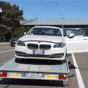 Autoturism semnalat furat din Italia, descoperit de poliţiştii de frontieră vasluieni