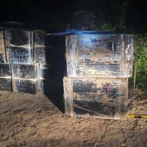 Ţigări de contrabandă, confiscate la frontiera cu R. Moldova