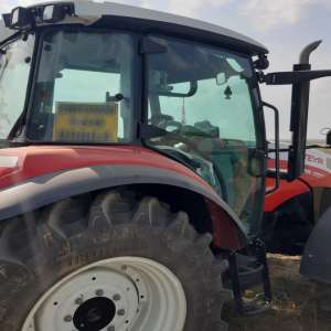 Tractor cu remorcă neînmatriculată, depistat în trafic de polițiștii de frontieră brăileni