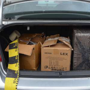 Ţigări în valoare de peste 94.000 lei, confiscate la frontiera de nord