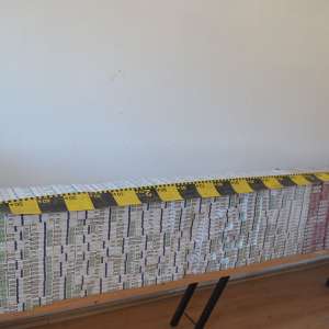 Țigări în valoare de 45.300 lei, confiscate la frontiera de nord
