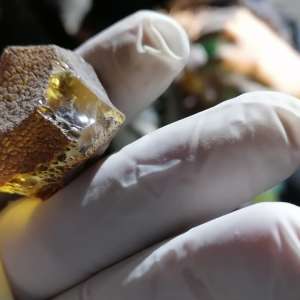 Aproximativ 250 kg de pietre semipreţioase, presupuse a fi chihlimbar, depistate la frontiera cu Ucraina