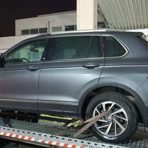 Autovehicul în valoare de 120.000 lei, căutat de autoritățile din Germania, descoperit la P.T.F. Giurgiu