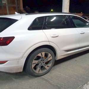 Autoturism de lux electric declarat furat din Germania,  descoperit în aceeaşi zi de poliţiştii de  frontiera gălăţeni